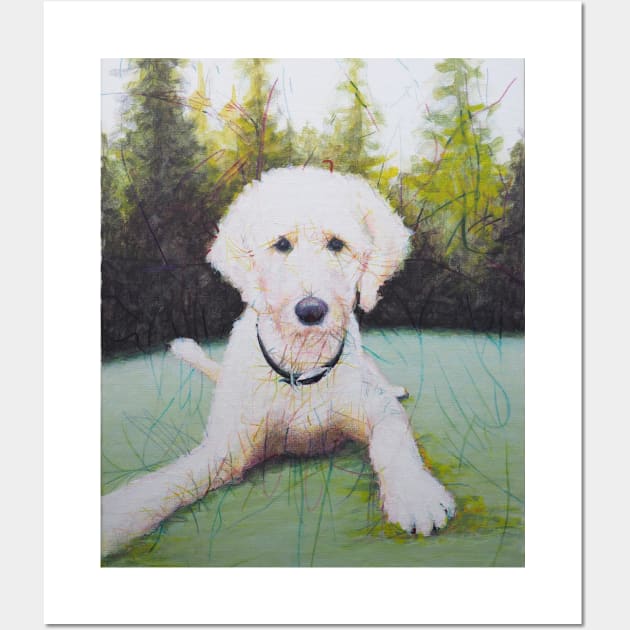 Goldendoodle Wall Art by HiPopProject